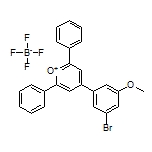 4-(3-Bromo-5-methoxyphenyl)-2,6-diphenylpyrylium Tetrafluoroborate