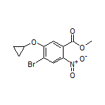Methyl 4-Bromo-5-cyclopropoxy-2-nitrobenzoate