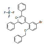 4-[2-(Benzyloxy)-5-bromophenyl]-2,6-diphenylpyrylium Tetrafluoroborate