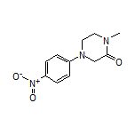 1-Methyl-4-(4-nitrophenyl)piperazin-2-one