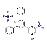 4-(3-Bromo-5-nitrophenyl)-2,6-diphenylpyrylium Tetrafluoroborate