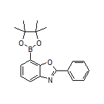 (2-Phenylbenzo[d]oxazol-7-yl)boronic Acid Pinacol Ester