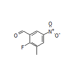 2-Fluoro-3-methyl-5-nitrobenzaldehyde