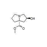 Methyl (2S,7aR)-2-hydroxytetrahydro-1H-pyrrolizine-7a(5H)-carboxylate