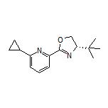 (S)-4-(tert-Butyl)-2-(6-cyclopropyl-2-pyridyl)-4,5-dihydrooxazole