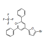 4-(5-Bromo-2-furanyl)-2,6-diphenylpyrylium Tetrafluoroborate