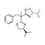 (4S,4’S)-2,2’-(1-Phenylpropane-2,2-diyl)bis(4-isopropyl-4,5-dihydrooxazole)