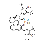 (11bR)-2,6-Bis(3,5-di-tert-butyl-4-methoxyphenyl)-4-hydroxydinaphtho[2,1-d:1’,2’-f][1,3,2]dioxaphosphepine 4-Oxide