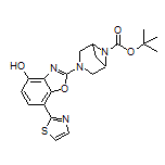 2-(6-Boc-3,6-diazabicyclo[3.1.1]heptan-3-yl)-7-(thiazol-2-yl)benzo[d]oxazol-4-ol