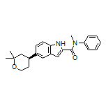(S)-5-(2,2-Dimethyltetrahydro-2H-pyran-4-yl)-N-methyl-N-phenyl-1H-indole-2-carboxamide
