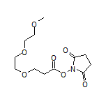 2,5-Dioxopyrrolidin-1-yl 3-[2-(2-Methoxyethoxy)ethoxy]propanoate