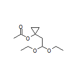 1-(2,2-Diethoxyethyl)cyclopropyl Acetate