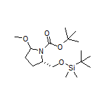 (2S)-1-Boc-2-[[(tert-butyldimethylsilyl)oxy]methyl]-5-methoxypyrrolidine