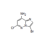 8-Amino-3-bromo-6-chloroimidazo[1,2-b]pyridazine