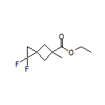 Ethyl 1,1-Difluoro-5-methylspiro[2.3]hexane-5-carboxylate