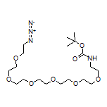 1-(Boc-amino)-20-azido-3,6,9,12,15,18-hexaoxaicosane