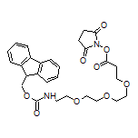 2,5-Dioxo-1-pyrrolidinyl 3-[2-[2-[2-(Fmoc-amino)ethoxy]ethoxy]ethoxy]propanoate