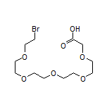 17-Bromo-3,6,9,12,15-pentaoxaheptadecan-1-oic Acid