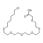 24-Chloro-3,6,9,12,15,18-hexaoxatetracosan-1-oic Acid