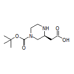 (S)-2-(4-Boc-2-piperazinyl)acetic Acid