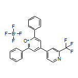 2,6-Diphenyl-4-[2-(trifluoromethyl)-4-pyridyl]pyrylium Tetrafluoroborate