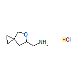 N-Methyl-1-(5-oxaspiro[2.4]heptan-6-yl)methanamine Hydrochloride