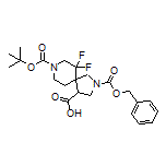 8-Boc-2-Cbz-6,6-difluoro-2,8-diazaspiro[4.5]decane-4-carboxylic Acid