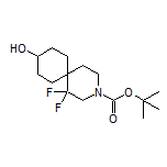 3-Boc-1,1-difluoro-3-azaspiro[5.5]undecan-9-ol