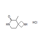 5-Methyl-2,7-diazaspiro[3.5]nonan-6-one Hydrochloride