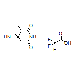 5-Methyl-2,7-diazaspiro[3.5]nonane-6,8-dione Trifluoroacetate