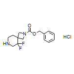 2-Cbz-5,5-difluoro-2,7-diazaspiro[3.5]nonane Hydrochloride