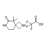 5,5-Dimethyl-2,7-diazaspiro[3.5]nonan-6-one Trifluoroacetate