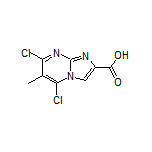 5,7-Dichloro-6-methylimidazo[1,2-a]pyrimidine-2-carboxylic Acid