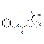(S)-6-Cbz-2-oxa-6-azaspiro[3.4]octane-8-carboxylic Acid