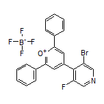 4-(3-Bromo-5-fluoro-4-pyridyl)-2,6-diphenylpyrylium Tetrafluoroborate