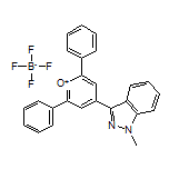 4-(1-Methyl-3-indazolyl)-2,6-diphenylpyrylium Tetrafluoroborate