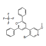 4-(5-Bromo-2-methoxy-4-pyridyl)-2,6-diphenylpyrylium Tetrafluoroborate