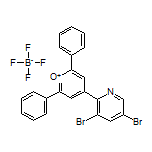 4-(3,5-Dibromo-2-pyridyl)-2,6-diphenylpyrylium Tetrafluoroborate