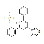 4-(4-Methyl-3-thienyl)-2,6-diphenylpyrylium Tetrafluoroborate