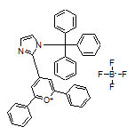 2,6-Diphenyl-4-(1-trityl-2-imidazolyl)pyrylium Tetrafluoroborate