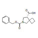 (R)-6-Cbz-6-azaspiro[3.4]octane-8-carboxylic Acid