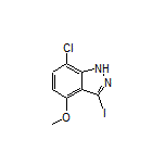 7-Chloro-3-iodo-4-methoxy-1H-indazole