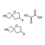 7-Fluoro-5-oxa-2-azaspiro[3.4]octane Hemioxalate