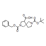 7-Boc-2-Cbz-2,7-diazaspiro[4.4]nonane-4-carboxylic Acid
