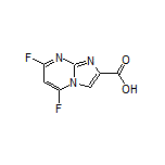 5,7-Difluoroimidazo[1,2-a]pyrimidine-2-carboxylic Acid