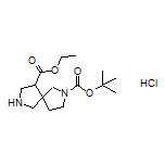 Ethyl 7-Boc-2,7-diazaspiro[4.4]nonane-4-carboxylate Hydrochloride