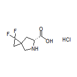 (6R)-1,1-Difluoro-5-azaspiro[2.4]heptane-6-carboxylic Acid Hydrochloride