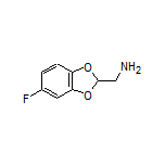 5-Fluorobenzo[d][1,3]dioxole-2-methanamine