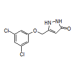 5-[(3,5-Dichlorophenoxy)methyl]-1H-pyrazol-3(2H)-one