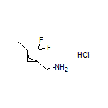 (2,2-Difluoro-3-methylbicyclo[1.1.1]pentan-1-yl)methanamine Hydrochloride